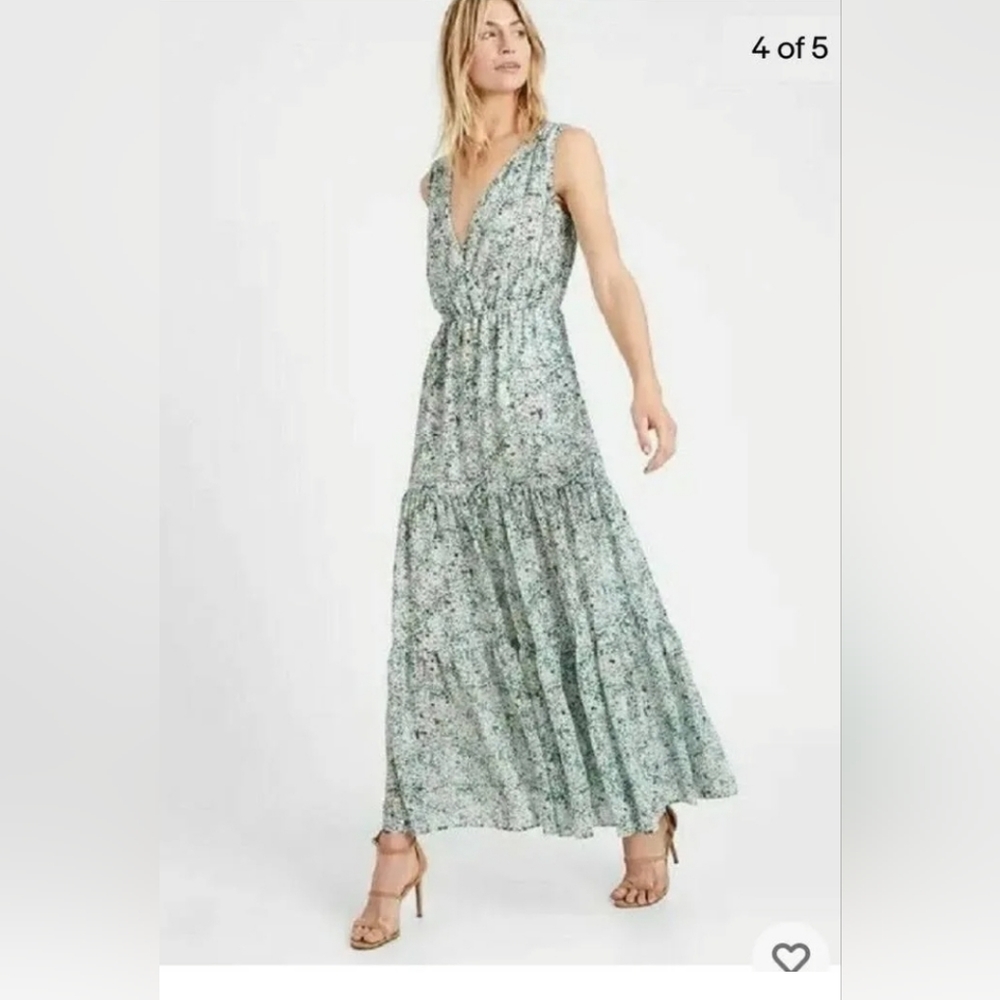Banana Republic floral maxi dress